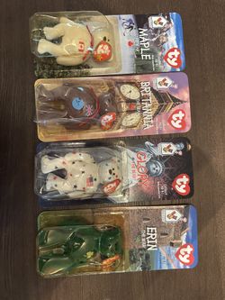 Beanie Baby Bundle Of 4 Collect All 4 