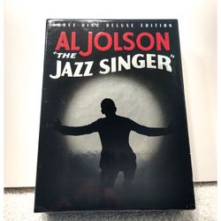 Al Jolson 'The Jazz Singer' 3-Disc Deluxe Edition DVD Set (1927)