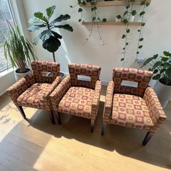 Art Deco Accent Chairs | Guest, Living Room or Office Chairs – $25 Each