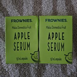 New Frownies- Apple Serum- Stem Cell