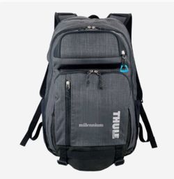 Thule Backpack Gray Stravan 15" Laptop Sleeve Multi Pocket Smart Zone NWT