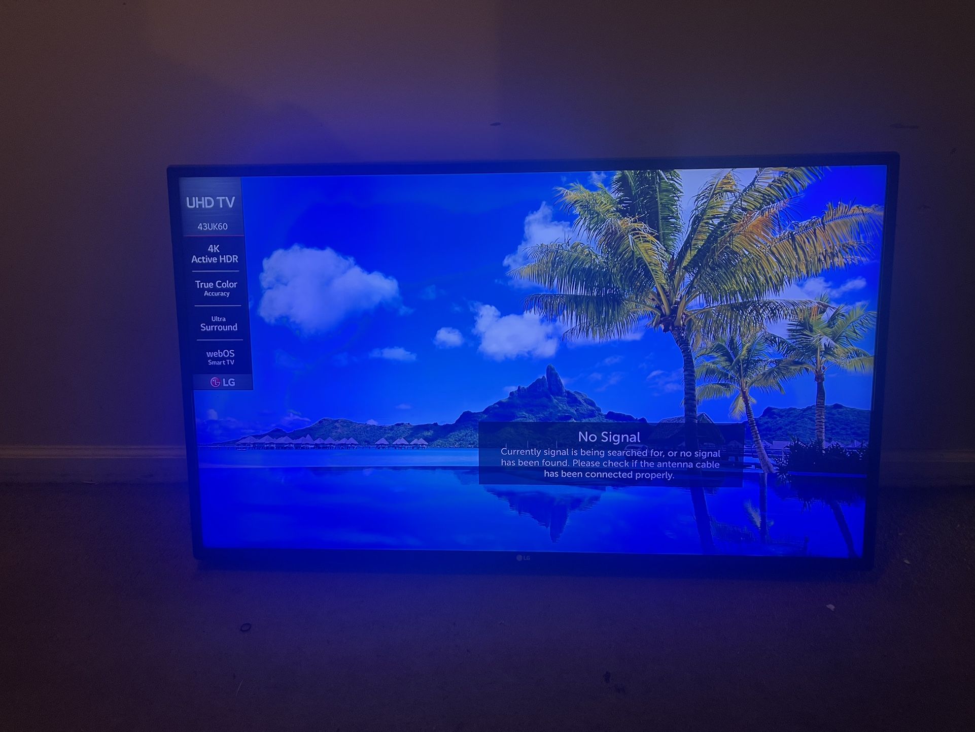 43” Lg 4K Smart Tv 1080p