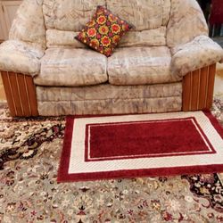 Sofa Set (2 Pieces) - Couch And Loveseat. Super Comfy. Great Condition
