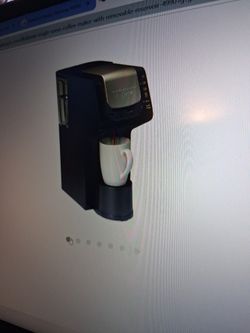 Coffee Maker, Single or Up To 6 Servings, NEW