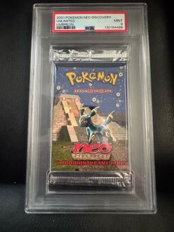 Pokemon Neo Discovery Pack PSA 9