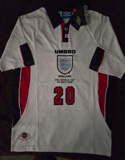 England Home Jersey For World Cup 1998