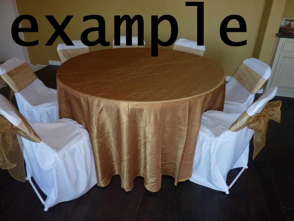 White Chair Covers ~ Lot of 40