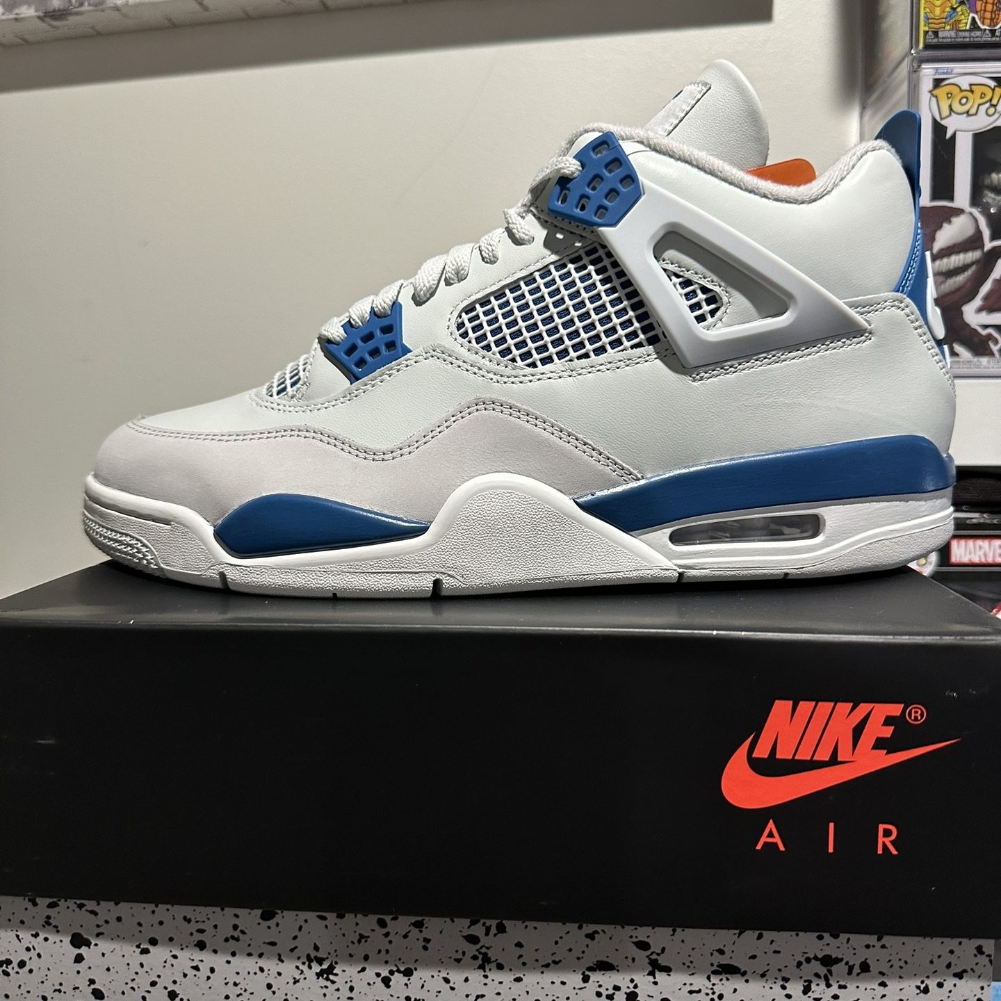 Jordan 4 Military Blue *Authentic*(sizes In Description)