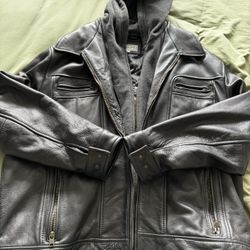 Leather jacket 
