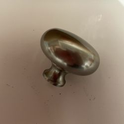 30 - 1.25 Inch Silver Cabinet Knobs