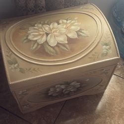 Beautifully Painted Storage Box
