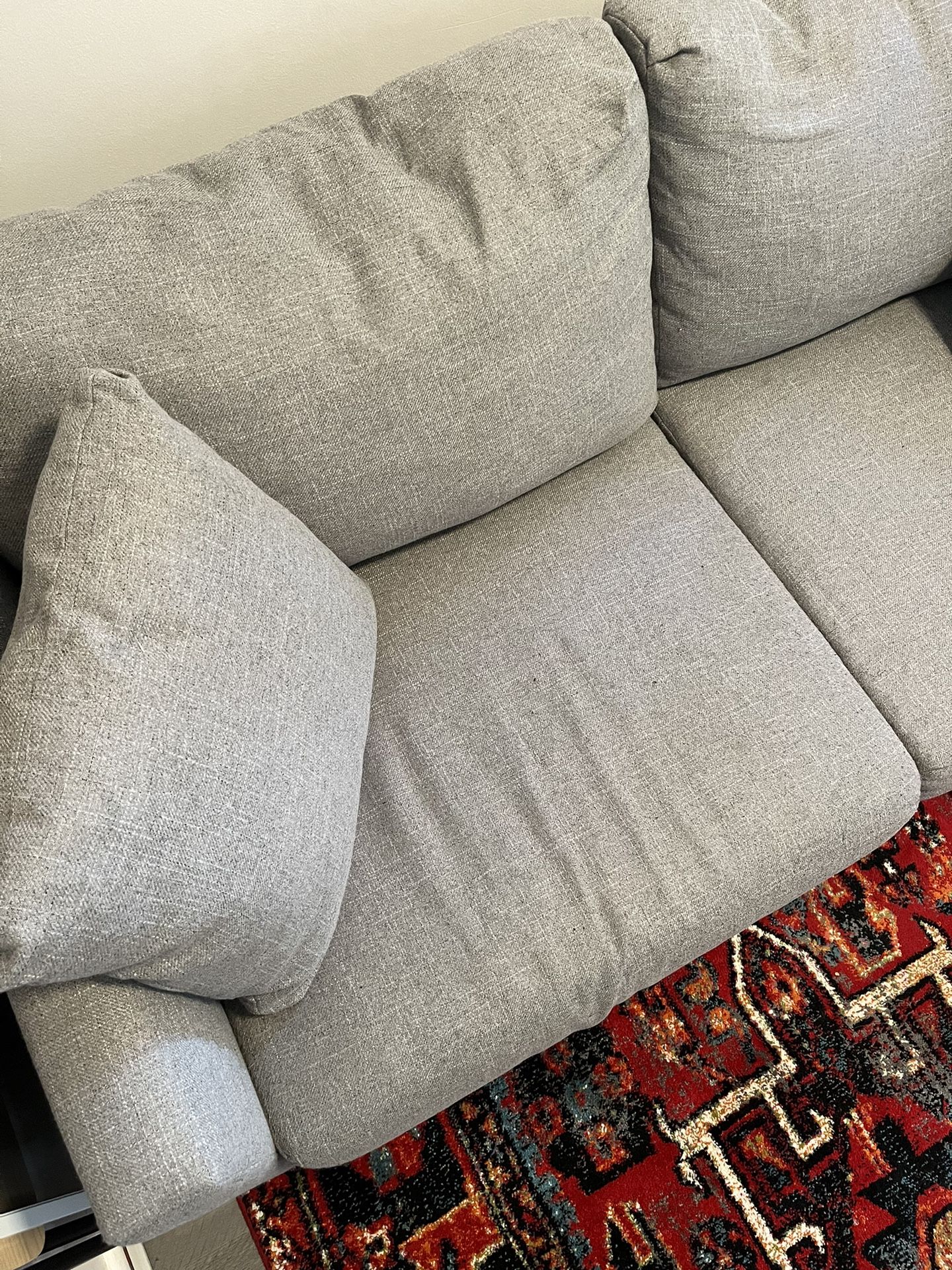 Godwin 67'' Upholstered Sleeper Sofa / Gray Couch / Pull Out Sofa