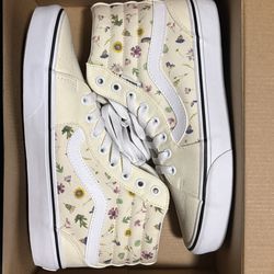 Yellow Flower Vans