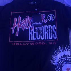 Hellstar Records Shirt (Black) Size: Medium