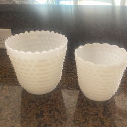 Vintage Milk Glass Bowls