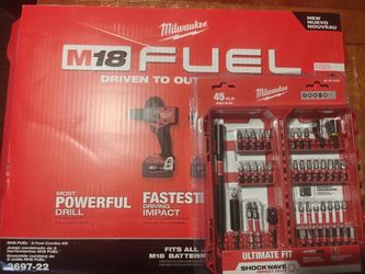 M18 Milwaukee Drill combo