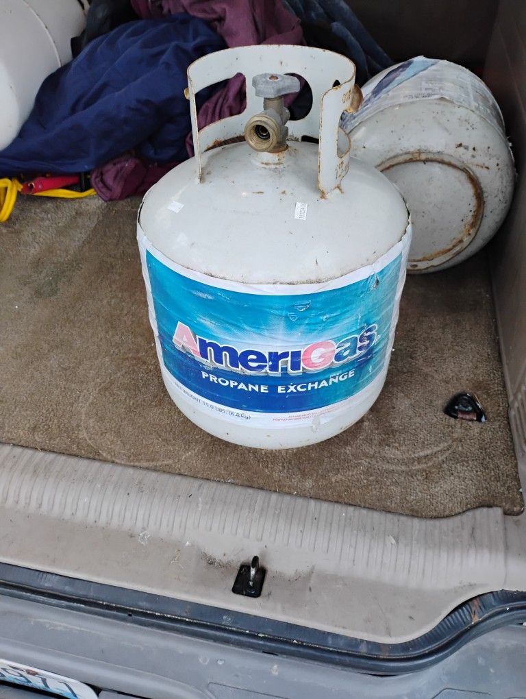 Empty Propane Tanks Save $$$on Exchange Refill.