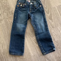 Toddle jeans TRUE RELIGION size 3T 