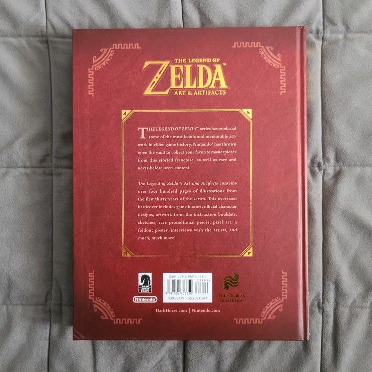 The Legend of Zelda: Art & Artifacts by Nintendo, Hardcover