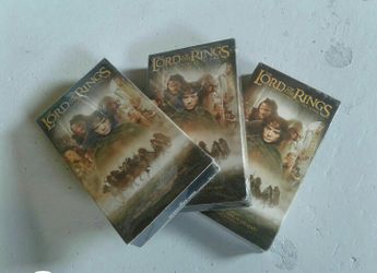 2 Mint Lord of the Rings Vhs