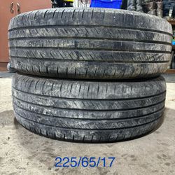(2) - 225/65/17 Crosswind HP010 Plus Tires