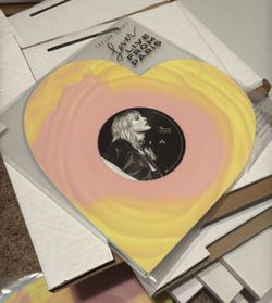 Taylor Swift Lover Live From Paris Heart Shaped Vinyl
