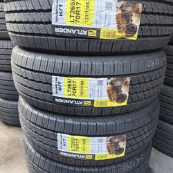 LT265/70/17 Atlander  #4 New Tires Mount & Balance // Set De 4 Llantas Nuevas Instaladas Y Balanceadas