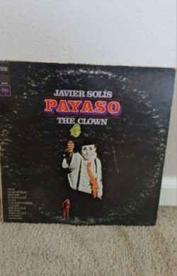 Javier Solis Payaso Vintage Vinyl Record Album LP Latin Spanish Musica Español