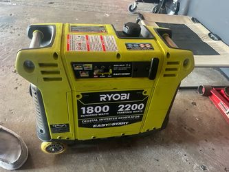 Ryobi generator