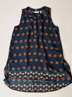 14th & Union Sheer Sleeveless Tank Top – Size Medium