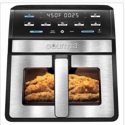 Gourmia 8-Quart Digital Air Fryer with Window & Light