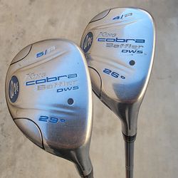 LADIES King Cobra Baffler DWS 4 & 5 Hybrid Set Right Handed