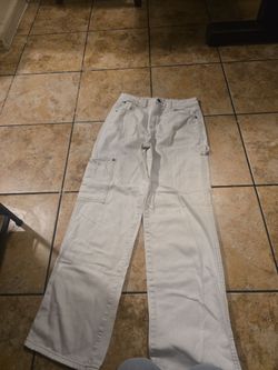 White jeans
