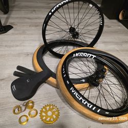 BMX aftermarket components. 