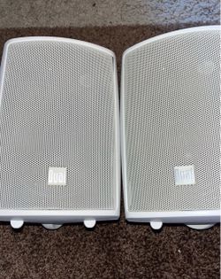 Dual Electronics LU43PW 3-Way High Performance Outdoor Indoor Speakers $40