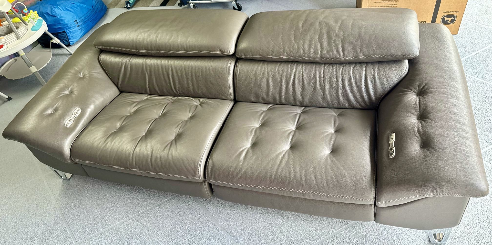Roche Bobois Cinetique 2 Sofa Leather **Originally $14,000**