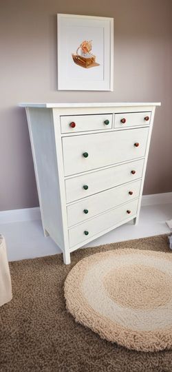 WHITE IKEA HEMNES DRESSER