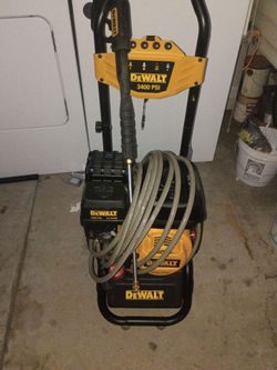 Presión whasher (DeWALT)3400 PSI