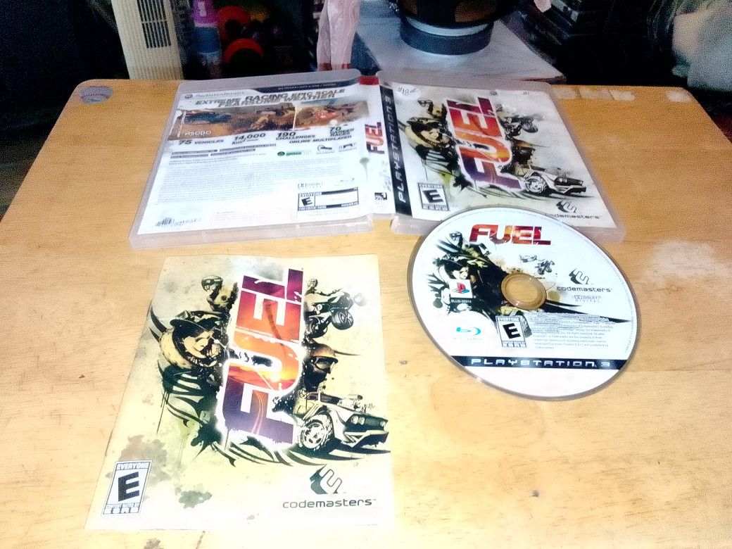 PS3 Game FUEL