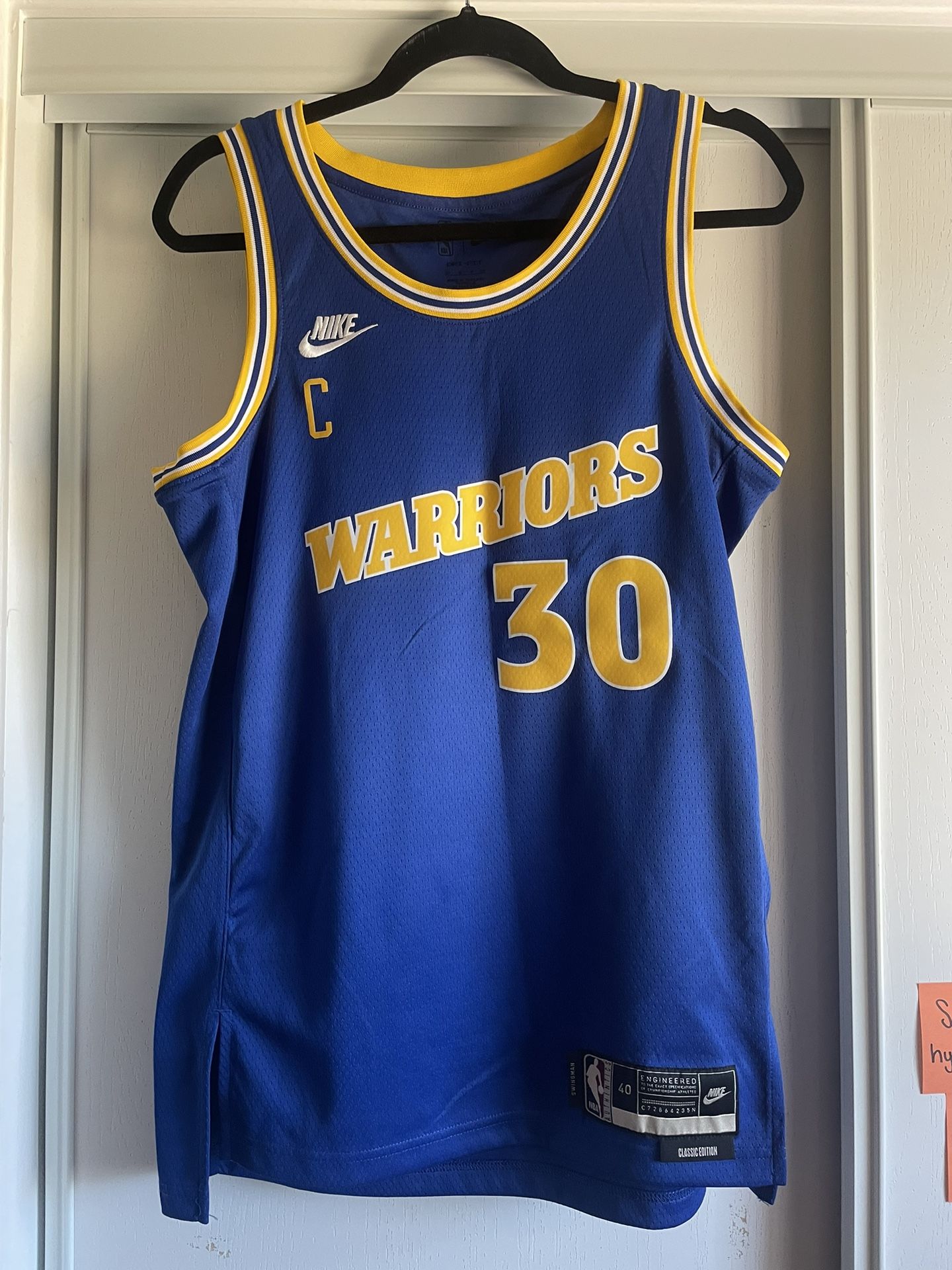 Warriors jersey 