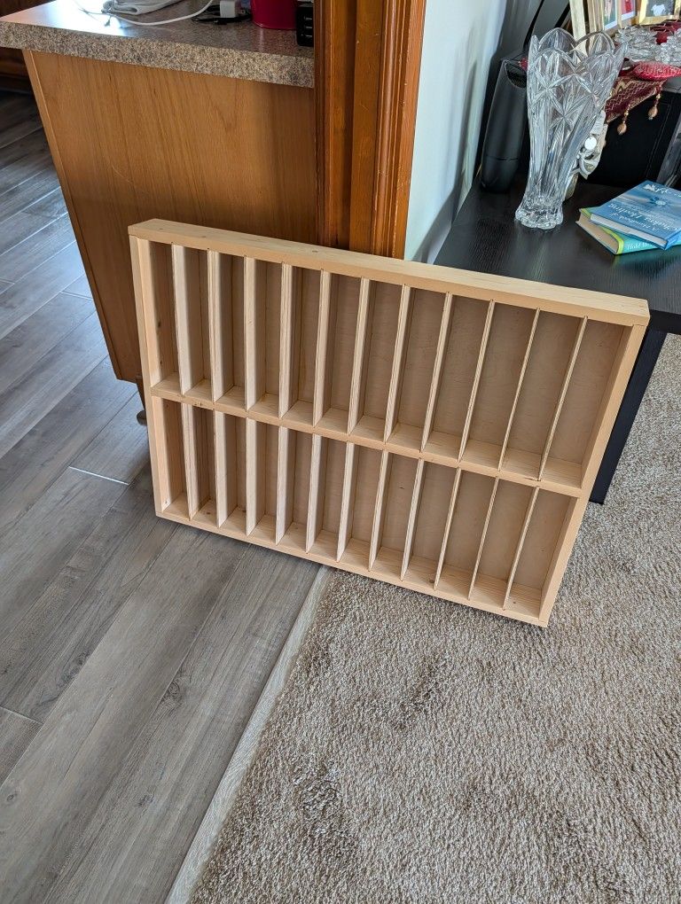 Large Card Shelf For Hanging