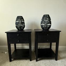 Night Stand With lamps Included 
