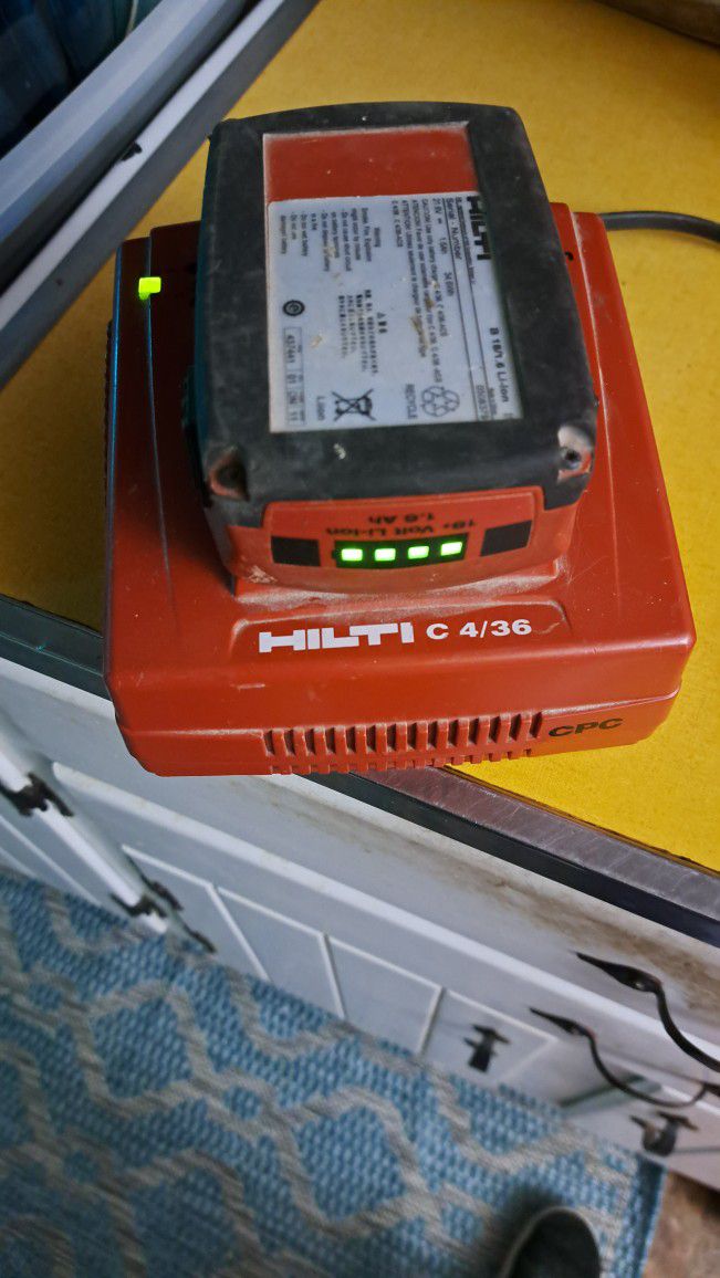 Hilti Battery and Charger