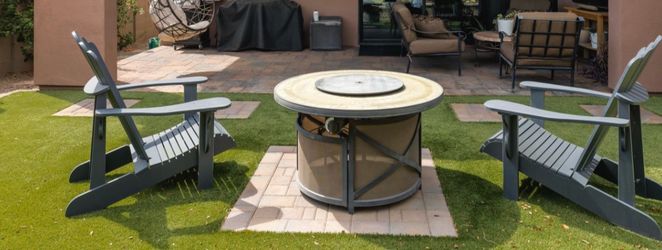 Gas fire pit