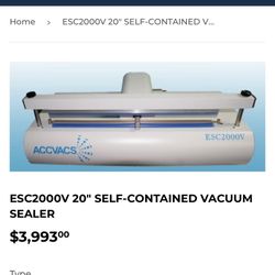 Self Contained Vacuum Sealer Commercial 