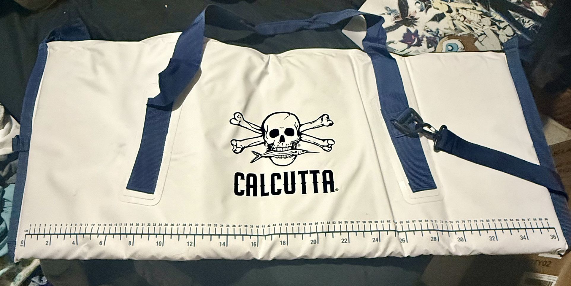 Calcutta Fishing Kill Bag Cooler W Shimano Pole Rod Bag