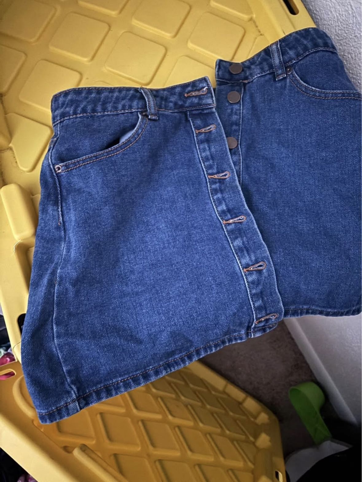 Jean Mini Skirt