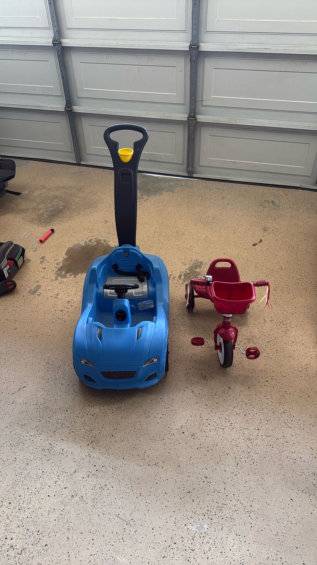 Toddlers Trike And Ride On Car