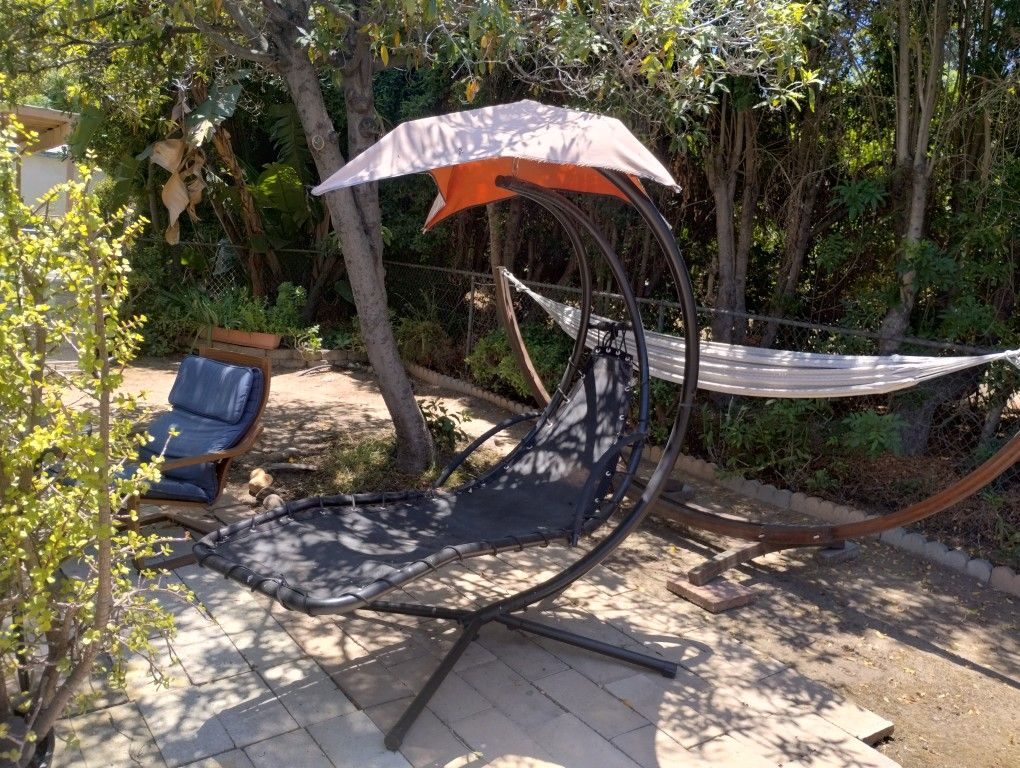 Air Chair And Hammock Stand