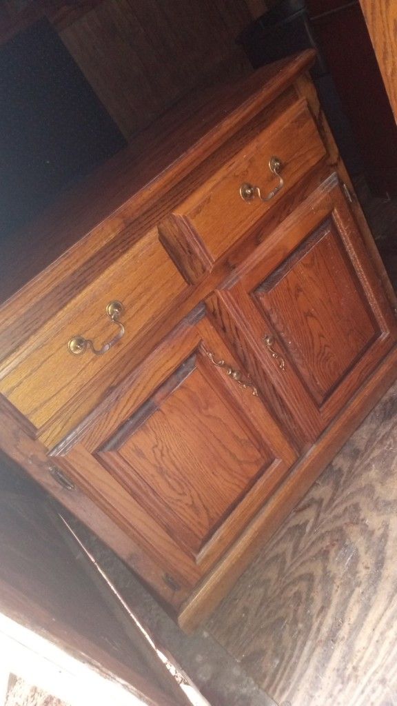 China Cabinet Two Piece Set